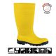 PVC Stiefel Hoch - S5 - mit Stahlkappe - gelb Gr.44 Fussbekleidung